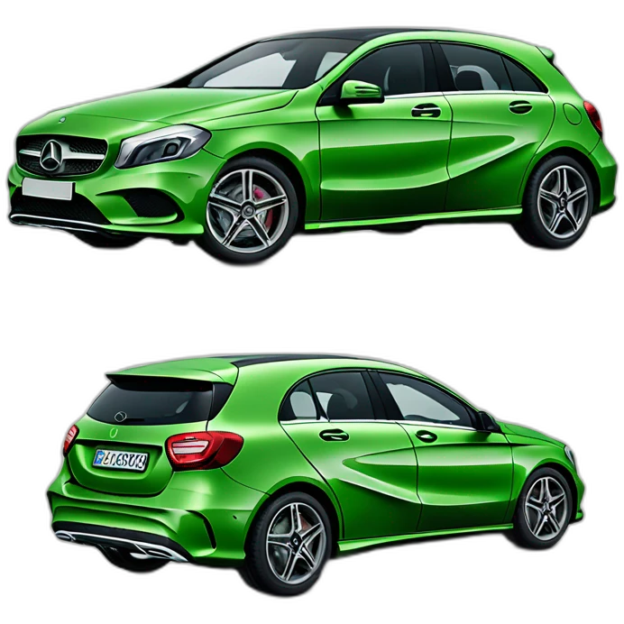 Mercedes A200D emoji