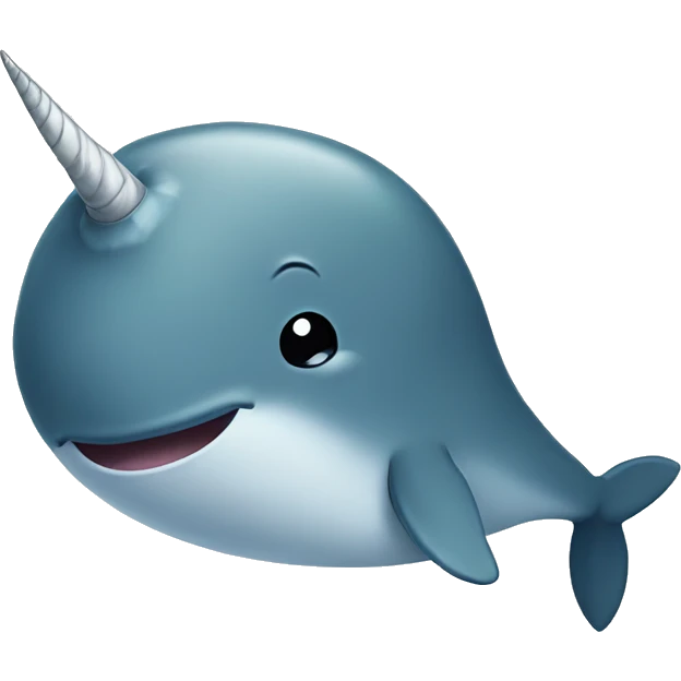 sad narwhal emoji