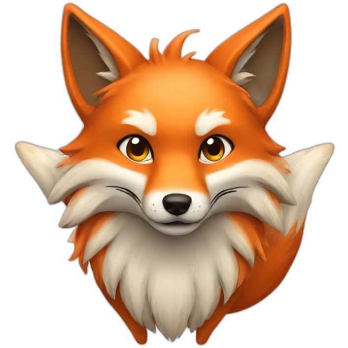 nine tailed fox emoji