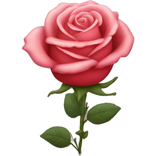 Rose emoji
