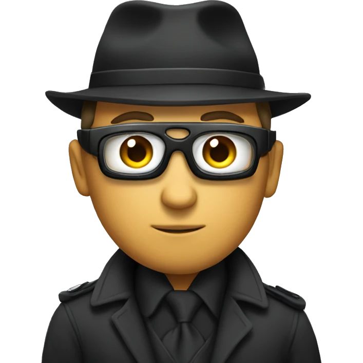 Spy in the internet emoji