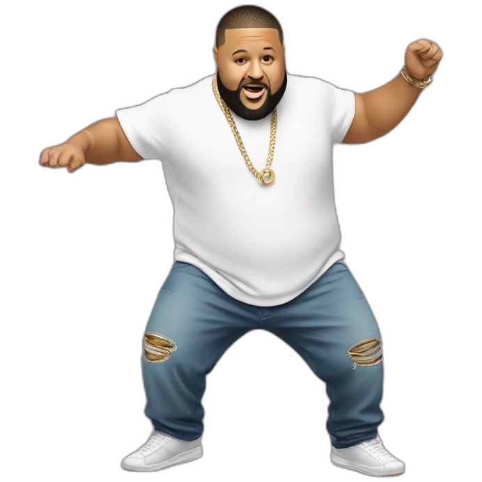 fat dj khaled dancing emoji