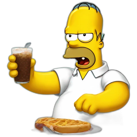 Homer simpsons hangry emoji