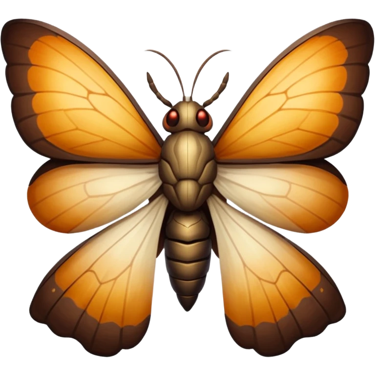 Savathûn from Destiny 2 as an apple-style emoji, emphasizing her queenly presence, glowing eyes, and moth-inspired design, simplified for emoji format emoji