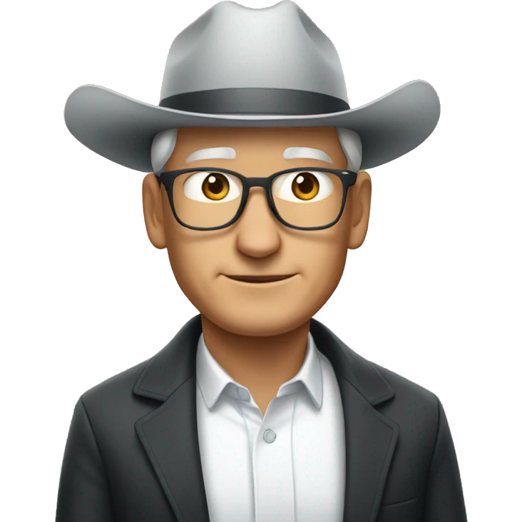 Tim Cook wearing a hat backwards  emoji