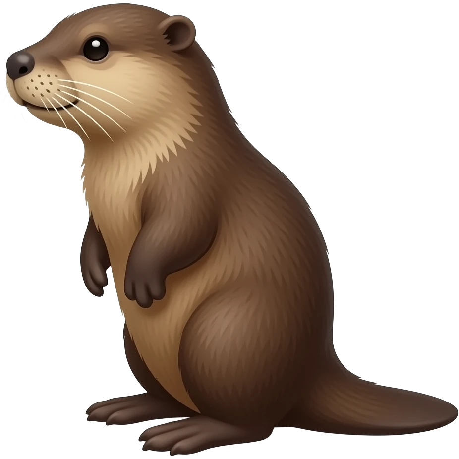 Platypus full body side view emoji