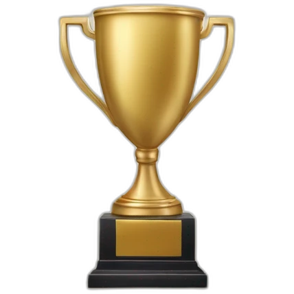 number one prize trophee emoji