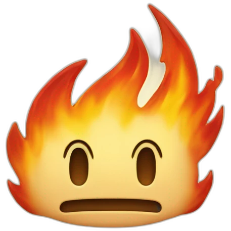 number 2 with flames emoji