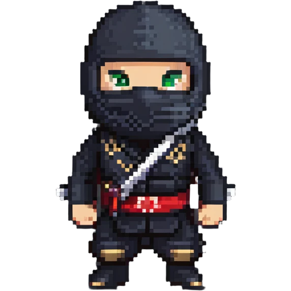 masked ninja emoji