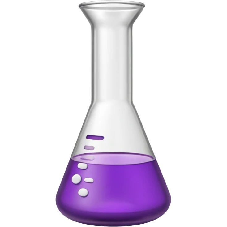 Purple Beaker Bong  emoji
