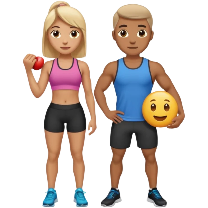 émoji d'un coach sportif emoji