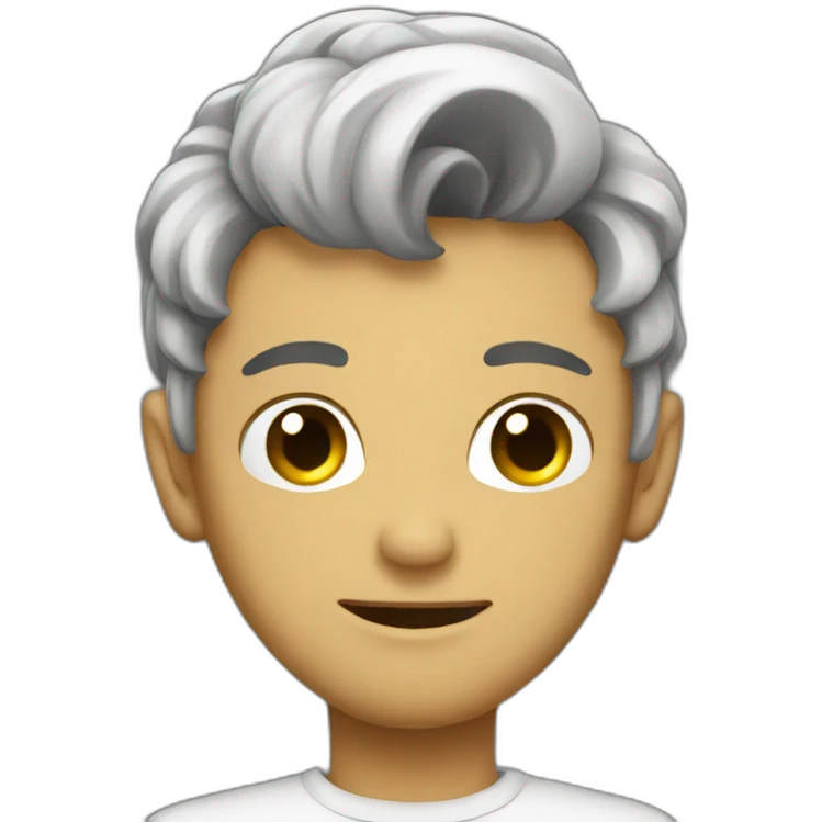 a bad gay saying yo emoji
