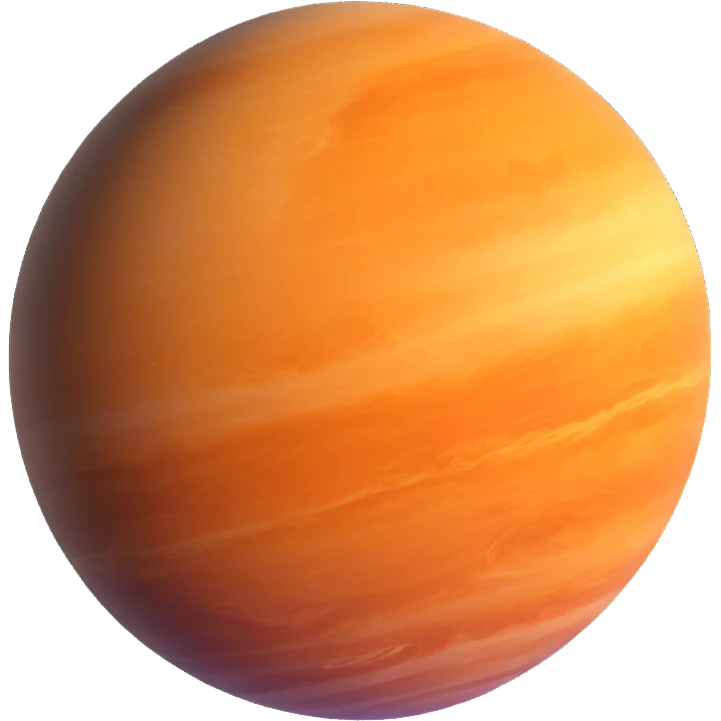 detailed planet Venus emoji