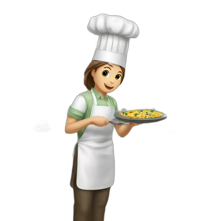 Castor en train de cuisiner emoji