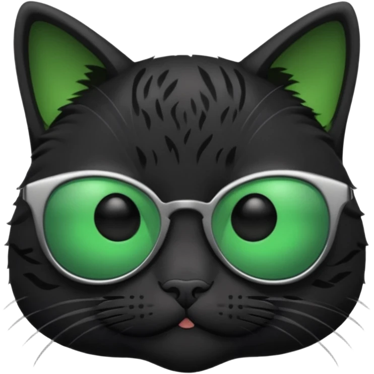Cat wearing sunglasses emoji
