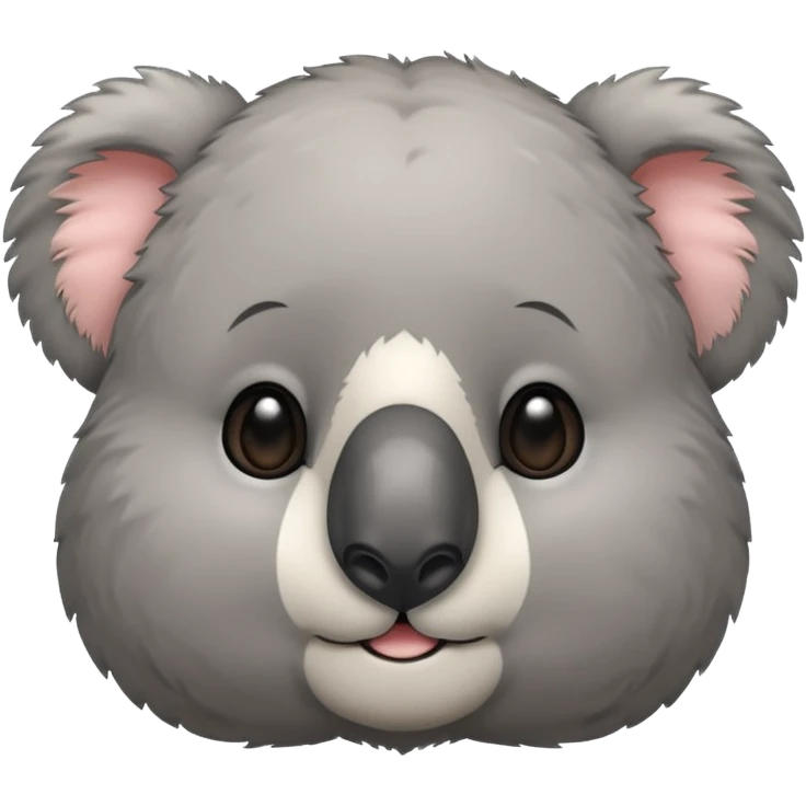 Koala face emoji