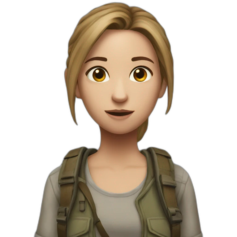 ellie-the-last-of-us Download emoji emoji