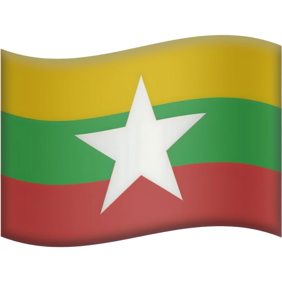 Flag of Union of Burma emoji