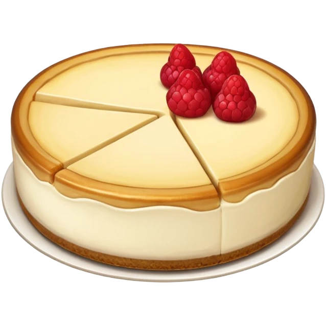 Cheese cake emoji