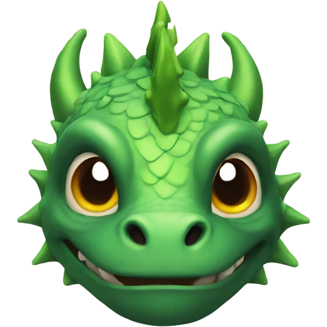 Christmas dragon emoji