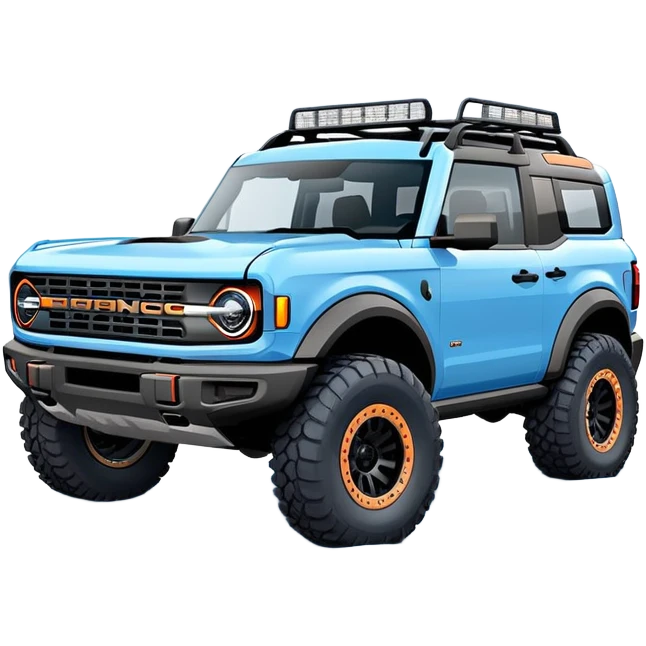 Ford bronco sport area powder blue emoji