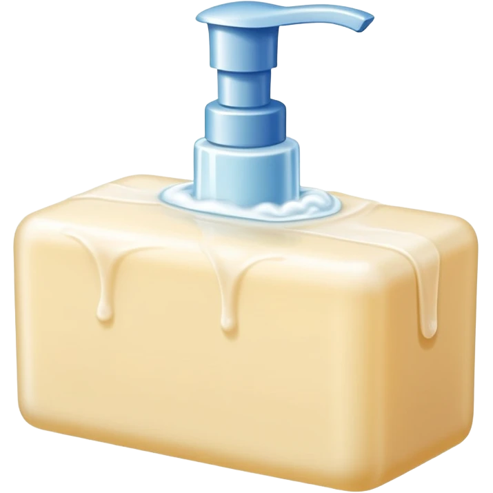 soap and handwashing for hygiene emoji