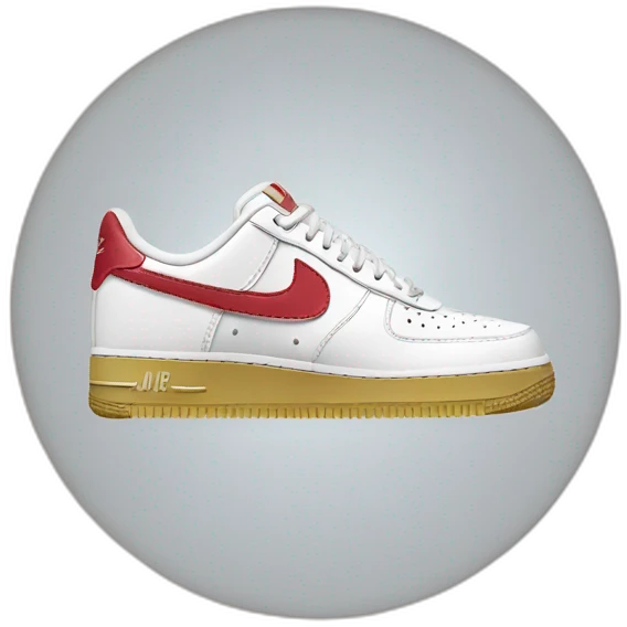 Nike Air Force 1 emoji