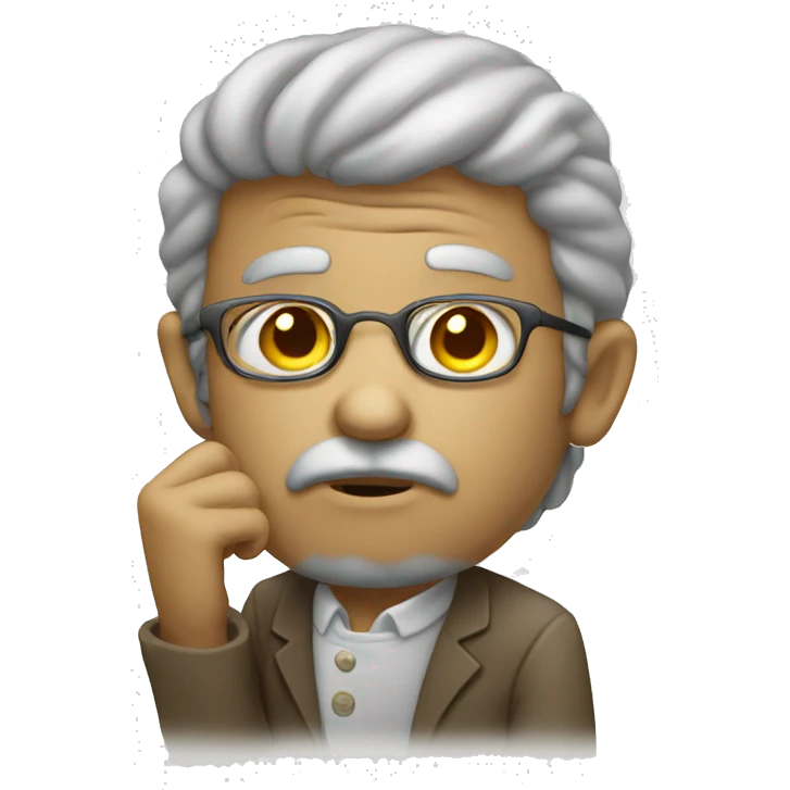 thinker emoji