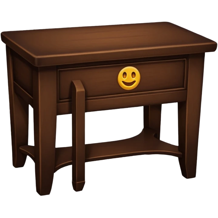 Living room table emoji
