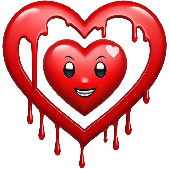 Harley Quinn heart emoji