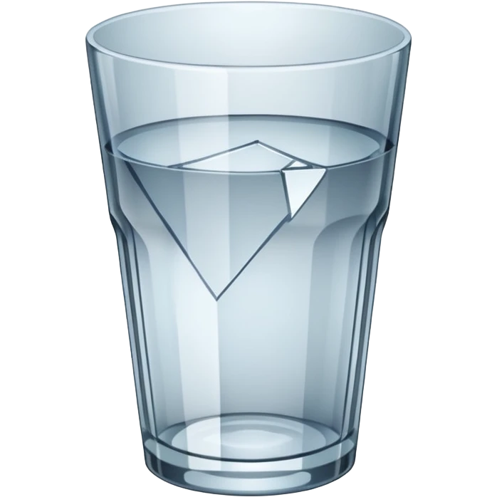 broken empty glass emoji