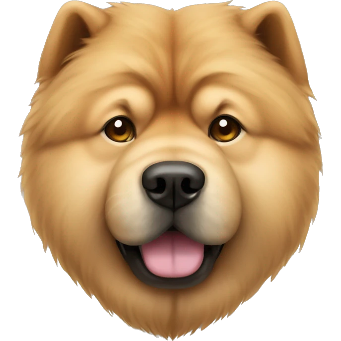 Chow chow dog  emoji