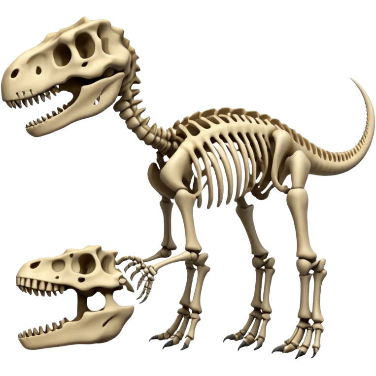 dinosaur skeleton emoji