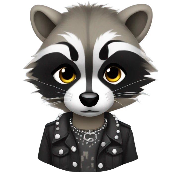 Emo raccoon  emoji