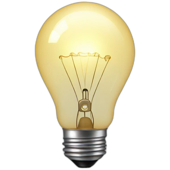 light bulb emoji