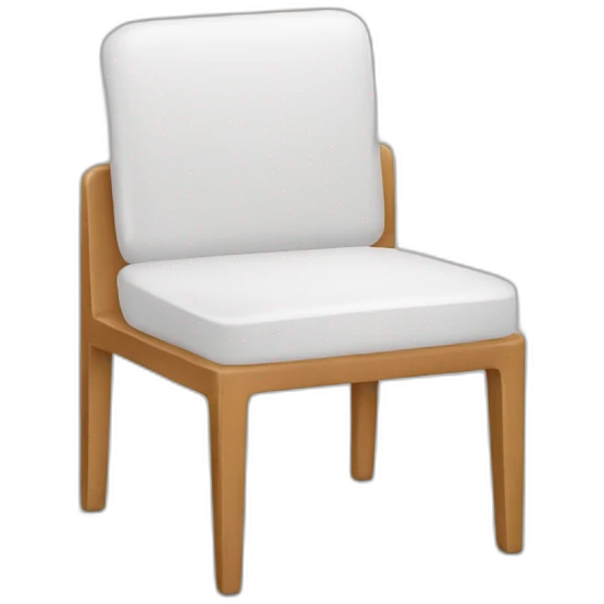 chair plastic emoji