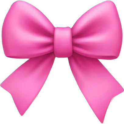 pink heart bow emoji