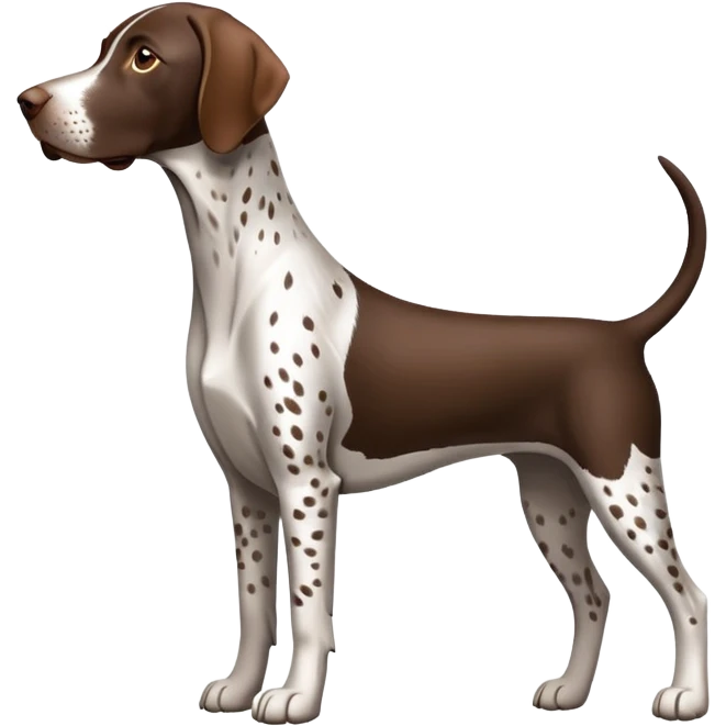 German shorthaired pointer emoji