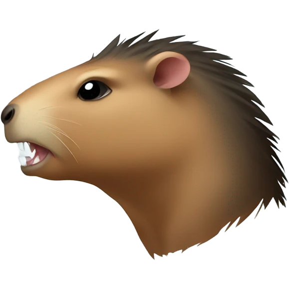 Killer capybara emoji