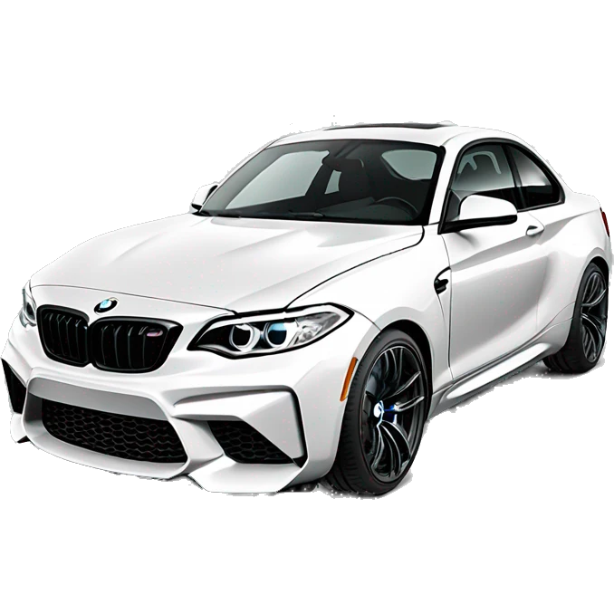 bmw m2 white emoji