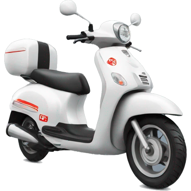 Lovely scooty emoji