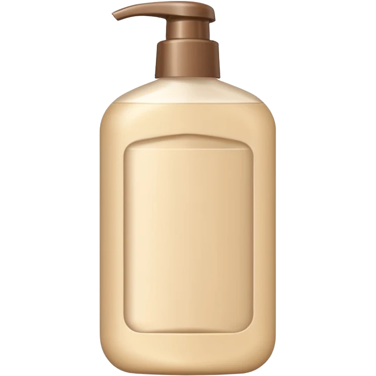 shampoo beige emoji