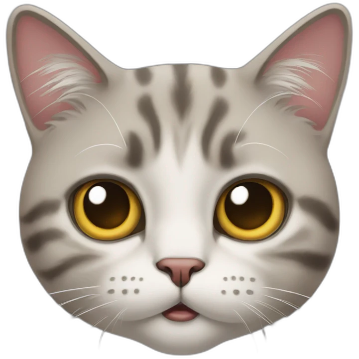 cat with expression of incomprehension  emoji
