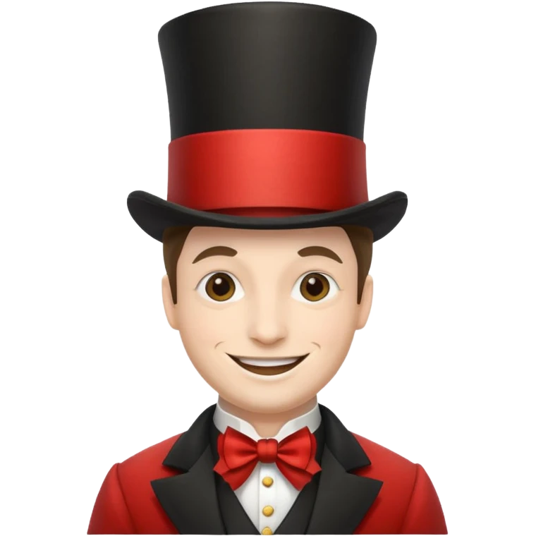 Ringmaster + hat emoji