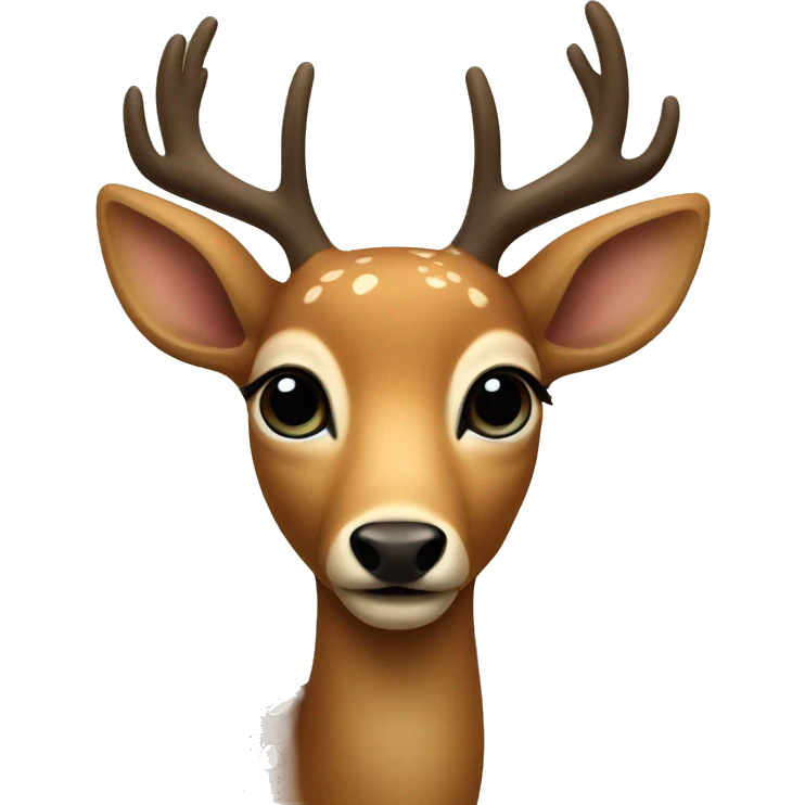 deer with x’s for eyes emoji