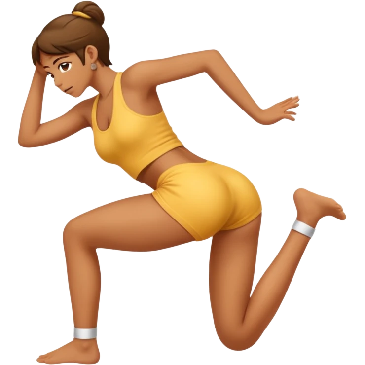 butt twerking emoji