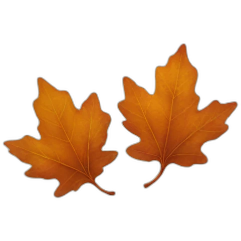 Fall leaves emoji