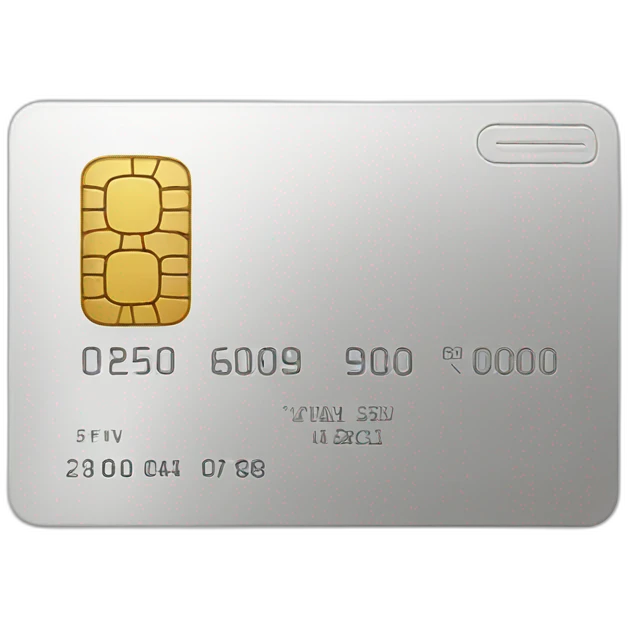 Credit card emoji