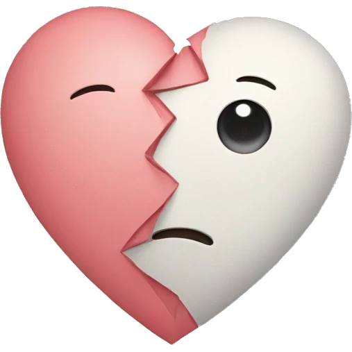BROKEN HEART emoji