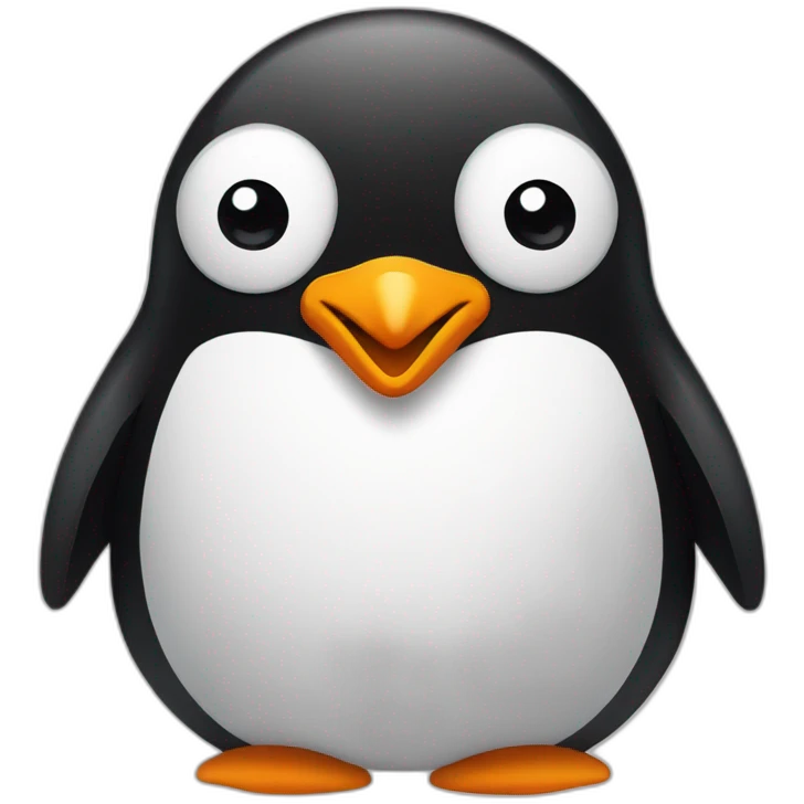 penguin shock emoji
